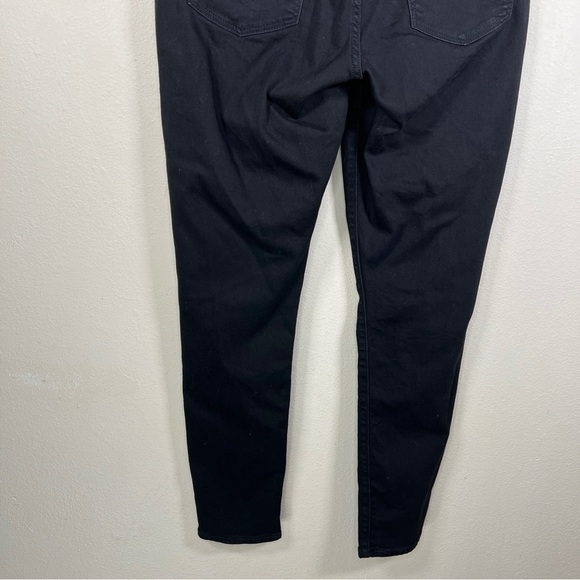 SIZE 10 LEVIS SIGNATURE BLACK JEGGINGS PULL ON STRETCH CASUAL SKINNY SHAPING - Picture 6 of 13